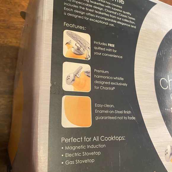 Chantal Yellow Tea Kettle - Picture 5 of 5